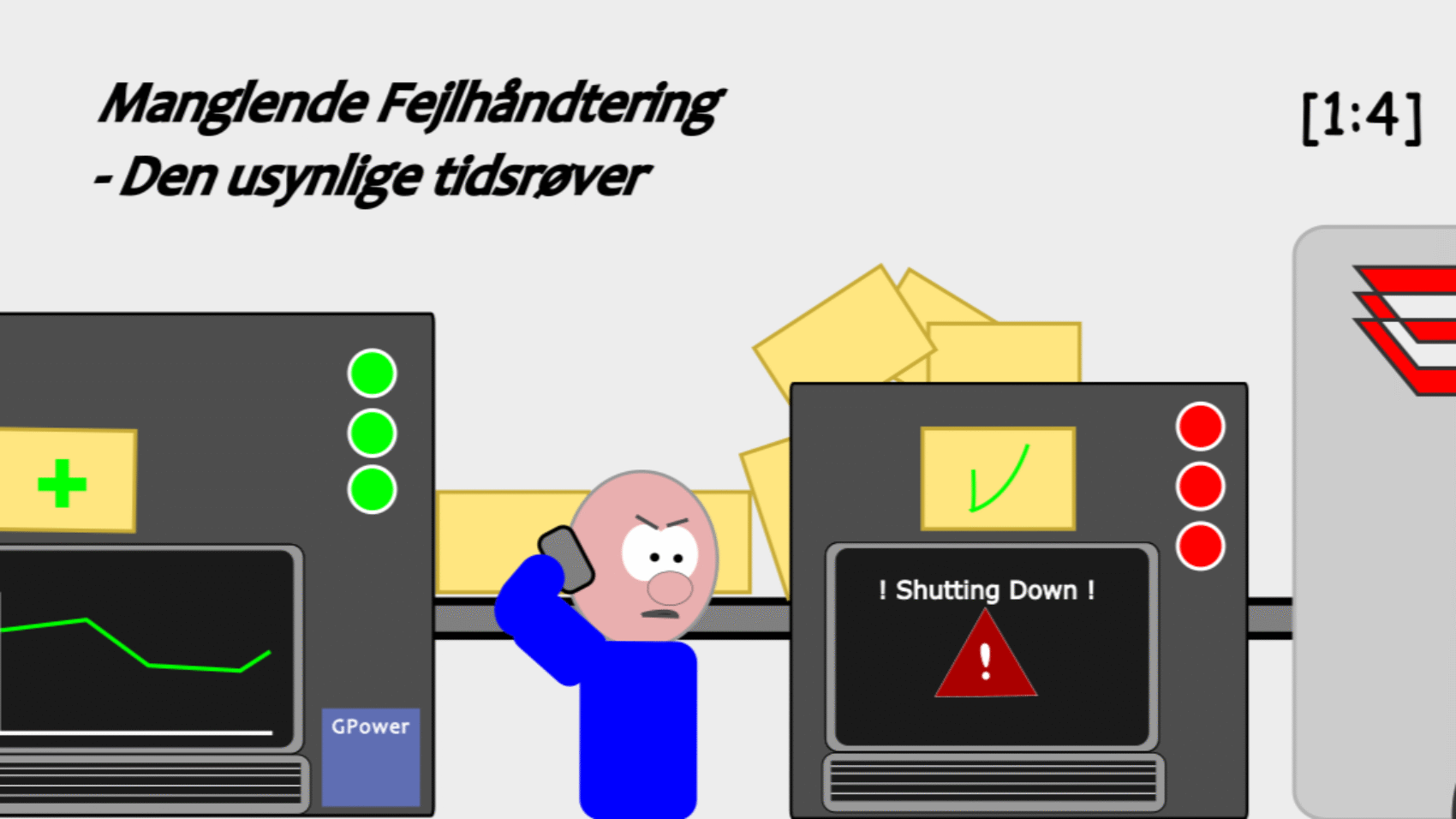 Manglende fejlhåndtering - den usynlige tidsrøver