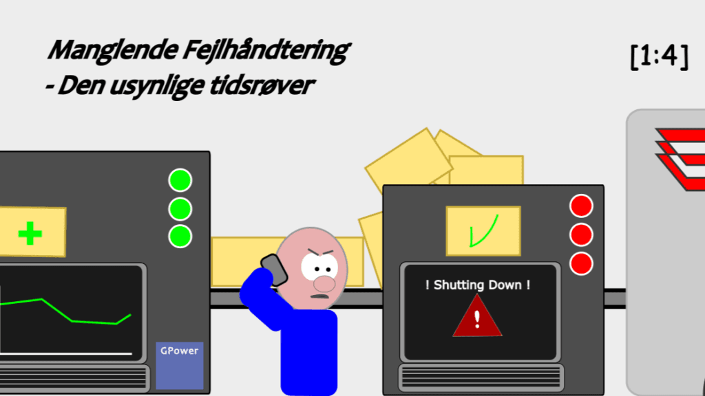 Manglende fejlhåndtering - Den usynlige tidsrøver